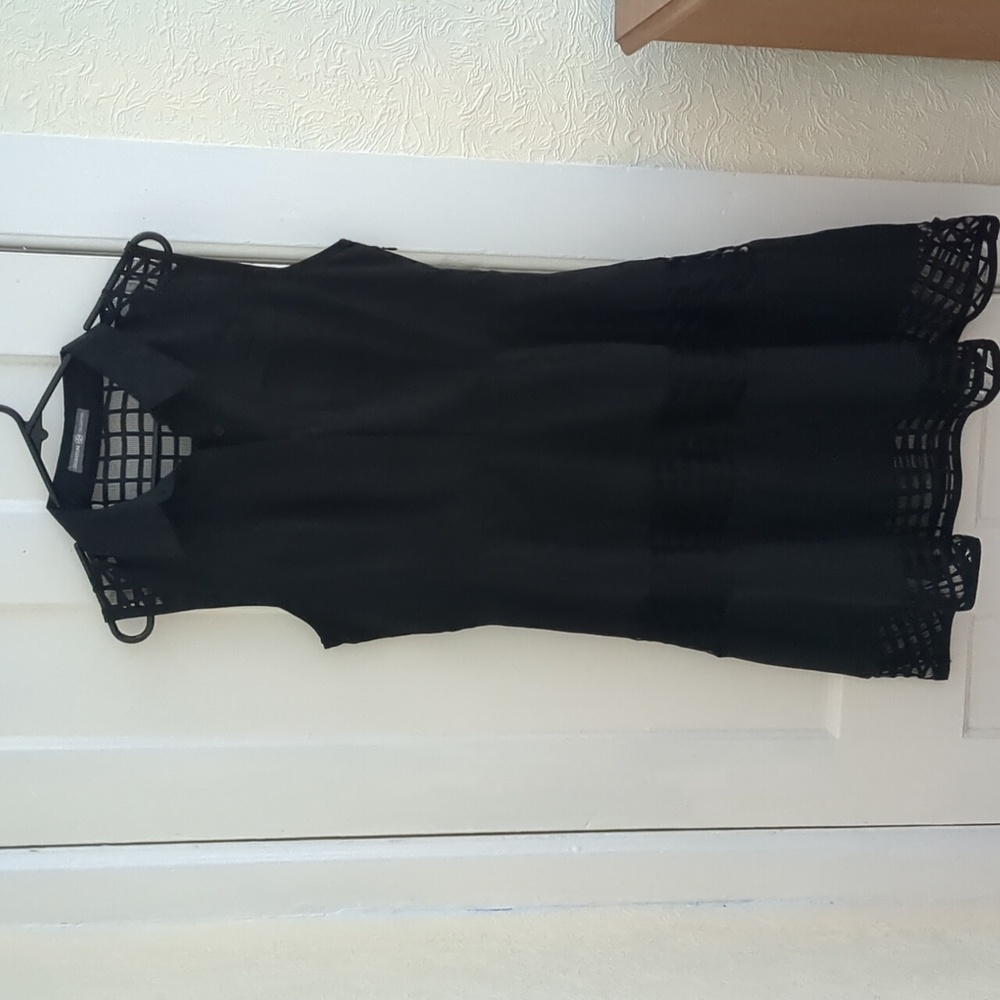 Black sleeveless dress sz 10-12